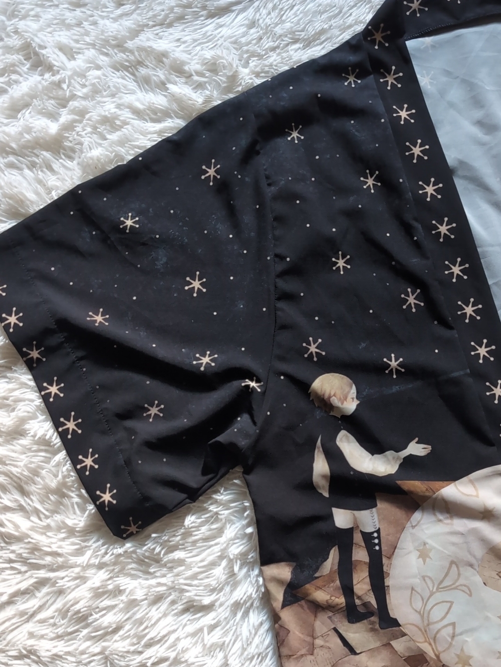 🔴SALE! Blackmilk The Snake and The Boy Kimono Style Flowy Witchy Gothic Robe - Picture 5 of 16